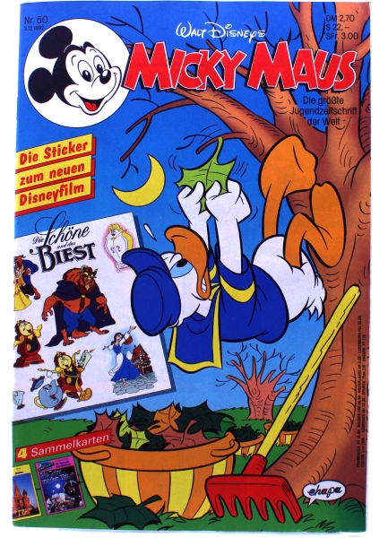 Walt Disneys Micky Maus Comic Nr. 50 (1992): Donald Duck - ein Weihnachtsmärchen von Ehapa